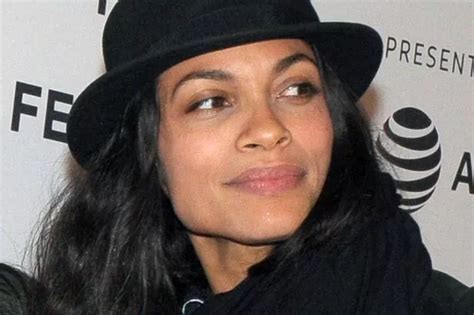 dawson nude|Rosario Dawson strips totally nude as she refuses to 'let gravity .